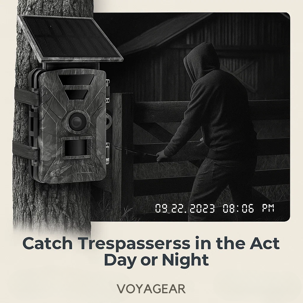 Voyagear 2025 Solar Trail Camera