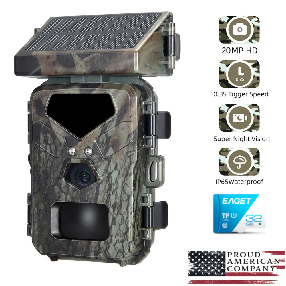 Voyagear Solar Powered Trail Camera-Voyagear