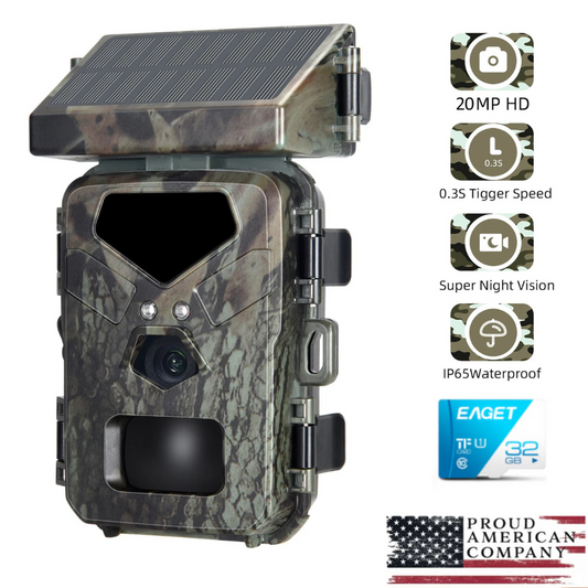 Voyagear Solar Powered Trail Camera-Voyagear