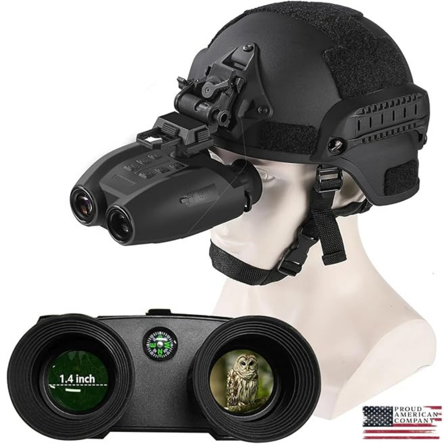 Voyagear Night Vision Goggles With Helmet-Voyagear