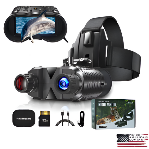 Voyagear Head-Mounted Night Vision Goggles-Voyagear